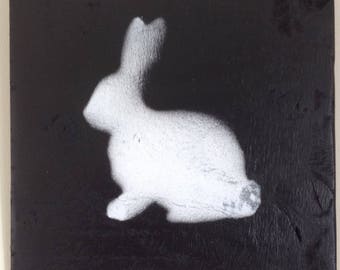 Rabbit Wooden Wall Art