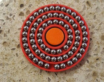 OVER 70 1/4" Ball bearings hand spinner.