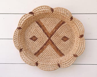 Vintage Woven Basket
