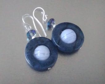Earrings - celestial - (necklace - matching)