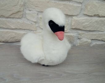 Plush stuffed animal Swan decor