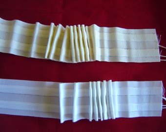 3 YARDS RUFLETTE GATHERING ECRU LACE