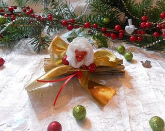 Christmas centerpiece or trademark placed