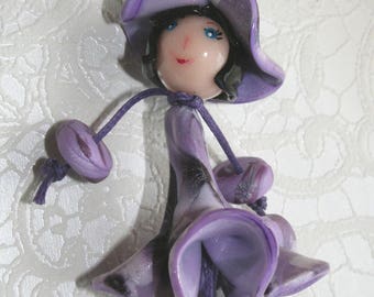 Chick - dress flower & round Hat - various colors