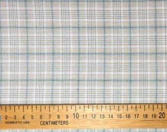 Cotton Plaid / Prince of Wales beige by 50cm x 150cm width