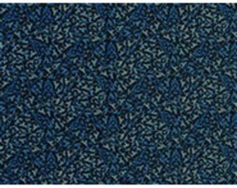 patchwork fabric different Blues background black/Navy reftx64771