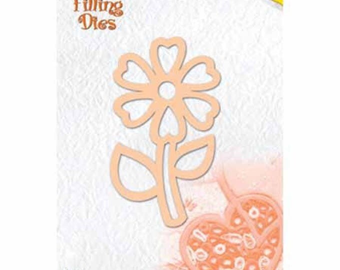 The Quilling flower 6 x 10 cm_QD001