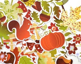 Embellishments - Die cut - fall - 38 - Toga - paper new shapes