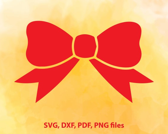 Download Bow SVG File Bow DXF Christmas bow Cut File Bow PNG Bow