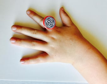 Captain Underpants rings Set of 12 Hypno Rings Party