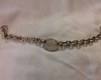 Tiffany sterling silver bracelet