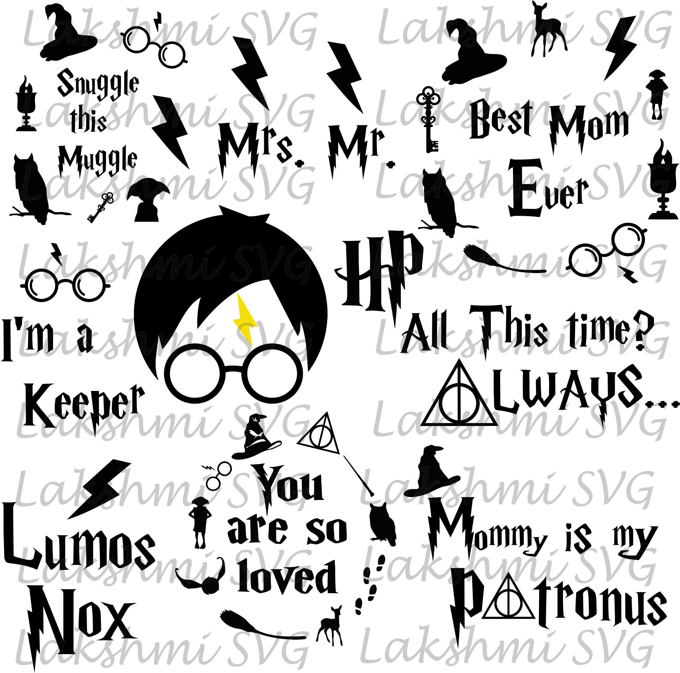 Harry Potter Quote Svg Free - 960+ SVG File for Silhouette - Best Sites ...