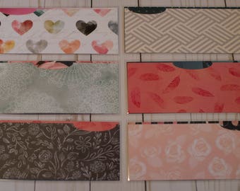 Laminated Cash Envelopes - Stardust Love