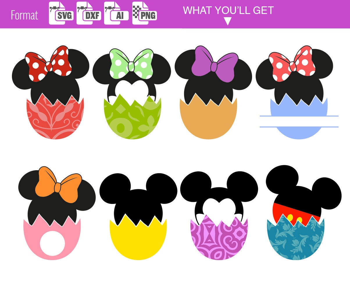 Download MICKEY MOUSE SVG Easter svg Minnie mouse svg Disney svg ...