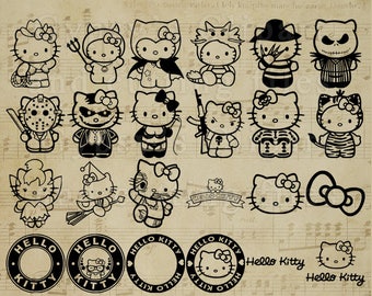 Download Hello kitty clipart | Etsy