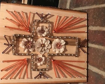 String art cross | Etsy