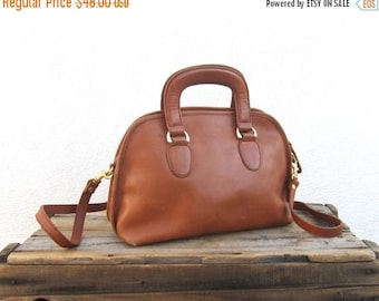 20% Off Sale 90s Satchel Handbag Leather Tote w/Shoulder Strap