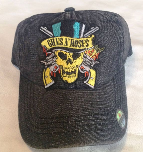 Guns & Roses Charcoal Grey baseball cap