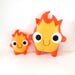 howl's moving castle calcifer plush