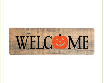 Halloween svg, pumpkin svg, halloween pumpkin,vinyl cutting, welcome svg, card making, svg file Halloween illustration, halloween sign