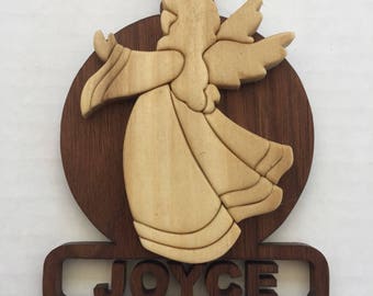 Personalised Angel Ornament - Family Ornament - Custom Name - Name Christmas Ornament - Custom Gift Ornament First Christmas Ornament
