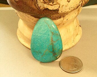 Hubei Stabalized Turquoise Cab 77.5 Carats