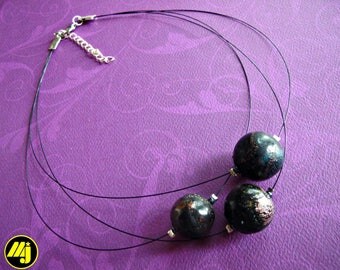 Choker symbiose Pret-a partir /Collection Symbiose Bijoux.enr