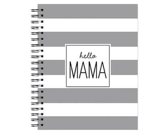 Hello Mama™ Brand Pregnancy Journal, Pregnancy Book, Baby Bump, Bump Journal, The Sweet Rhino