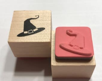 small Witches Hat rubber stamp, 20 mm (BB1/4)