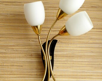 Messing lampe | Etsy