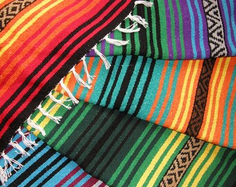 Hot Rod Throws or Blankets made from Mexican blanket material - Hot Rods, Dens, Cabins, Picnics, Sports Parties, Tailgating - Many colors