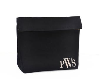 Huge Sale 50% Off Dopp Kit Bag Groomsman Gift Monogram Bag Mens Toiletry Bag Custom Dopp Kit Personalized Gift for Men Custom Groomsmen Gift