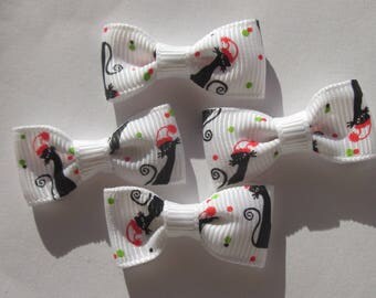 pattern printed 33 mm - (A198 fabric bows