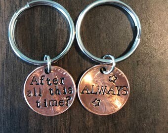 Harry Potter keychain set