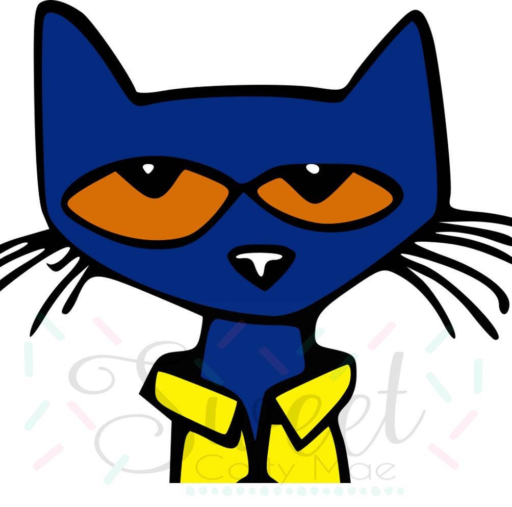 Pete the Cat / Cut File / Cameo Projects / Cricut Projects