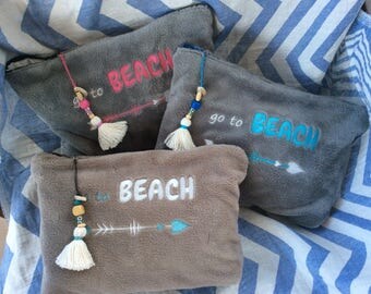Bamboo Beach clutch - Pochette Doudou plage