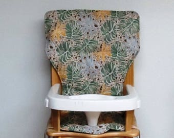 SALE *****jenny lind eddie bauer high chair pad replacement, baby chair accessory, nursery decor, baby feeding kids chair, earthy mosaic