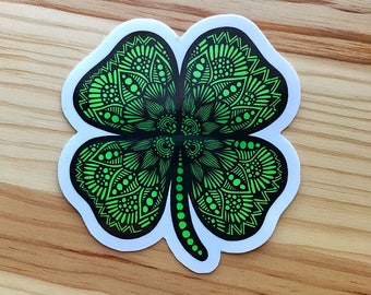 Zentangle - Four Leaf Clover