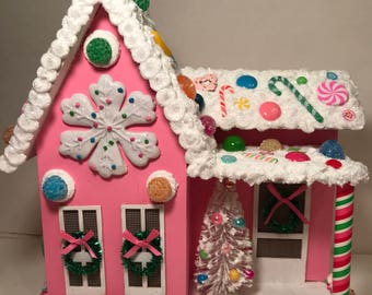 Christmas Gingerbread & candyland houses and by WandasWorkshop