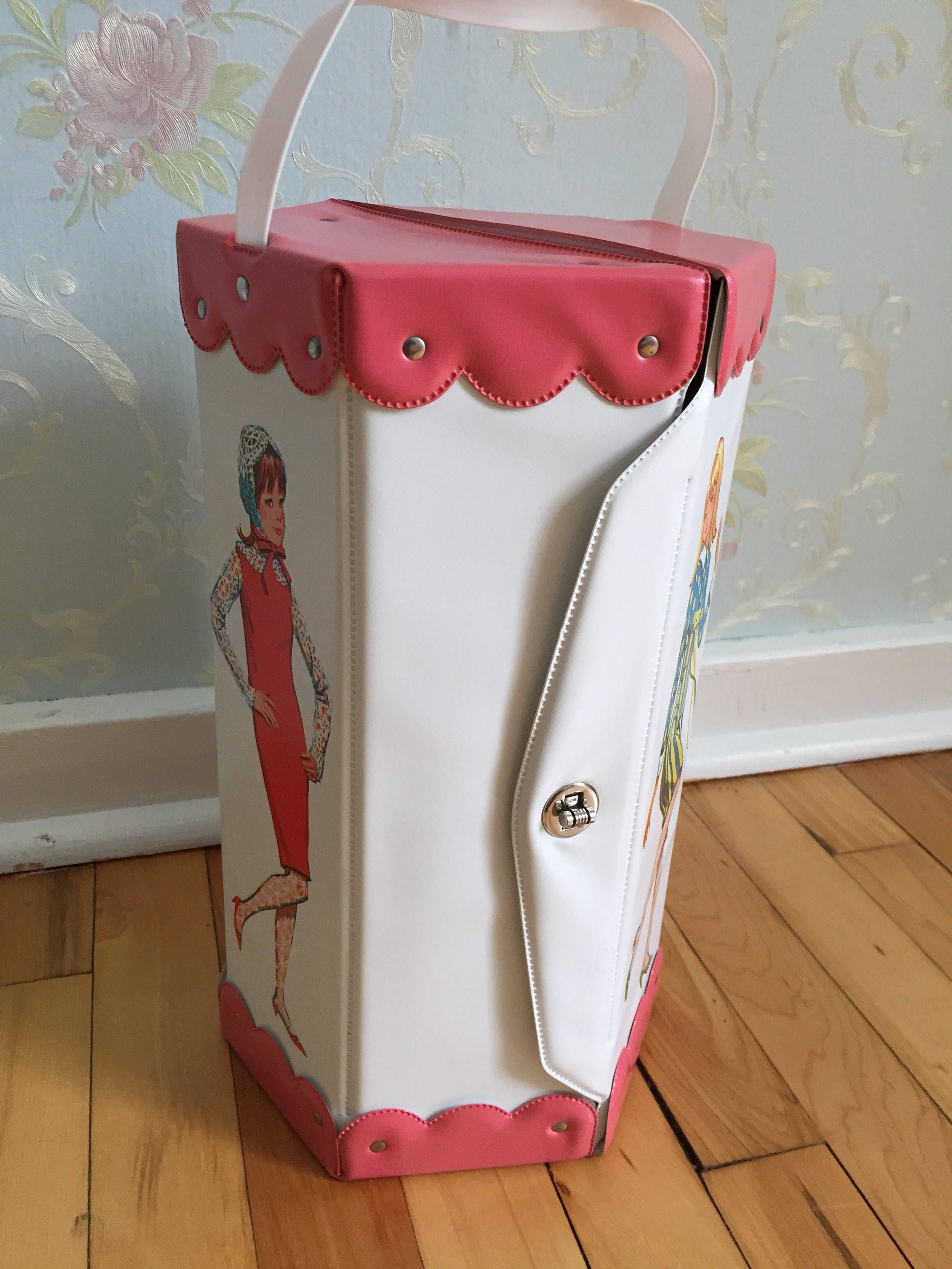 barbie doll carrier trolley case