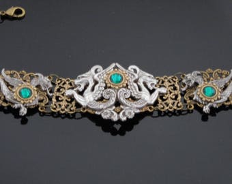 Game of Thrones Jewelry | Dragon Jewelry | Dragon Choker | Pirate Jewelry | Fantasy Jewelry | Dawn Santucci | Metal di Muse | metaldimuse