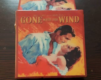 Handmade coasters Gone With The Wind
