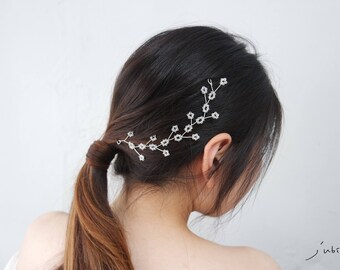 Wedding Hair Vinebridal Hair Accessoriesbeaded Pearl