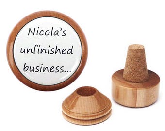 Personalized Wine Gift. Wine accessory. Wine Cork Stopper. Bottle Top. Wine Top. Bottle Cork.