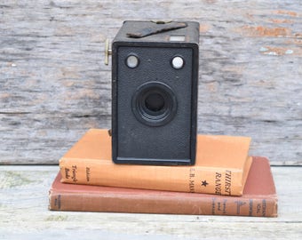 Box Camera, Agfa Camera, Industrial Decor, Old Camera, Agfa Ansco, Vintage Camera, Binghamton NY, Photography Decor, Camera Prop,Photo Prop,