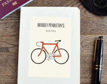 Personalised Bike Notebook (2 designs available)