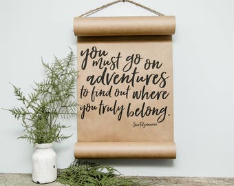 Mini Adventure Scroll