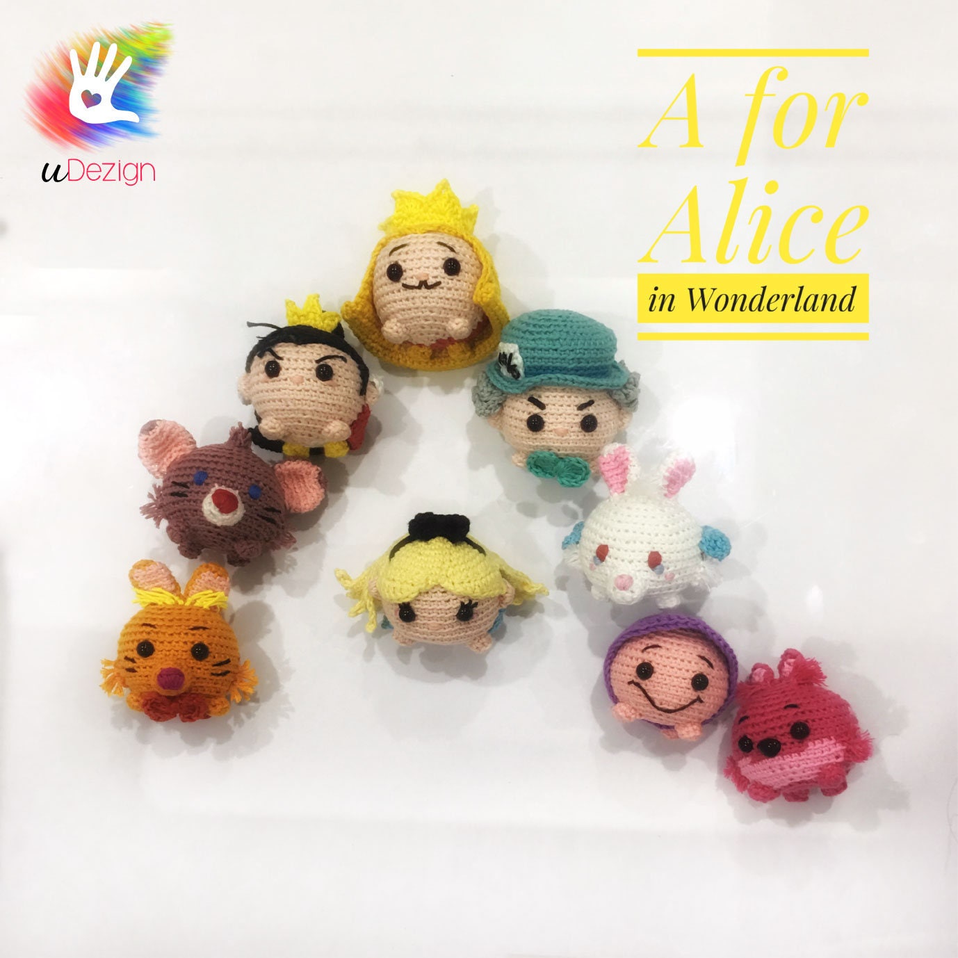 Tsum Tsum Chesire Cat Pattern