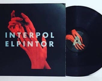 Interpol-El pintor 12" vinyl record album LP