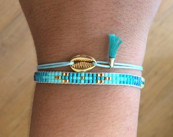 Set of two bracelets miyuki